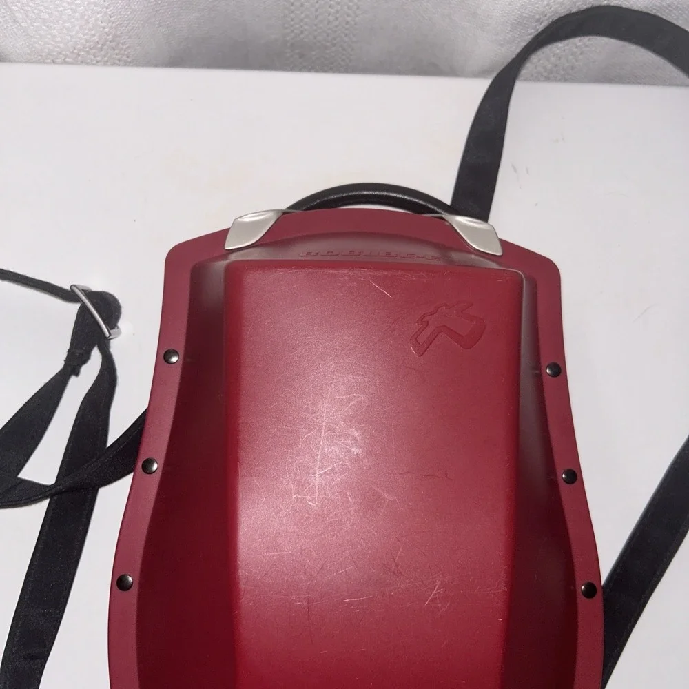BOBLBE-E SWEDEN, HARD‎ SHELL BACKPACK, NWOT, UNUSED LABEL, PAT. PEND'G, UNISEX